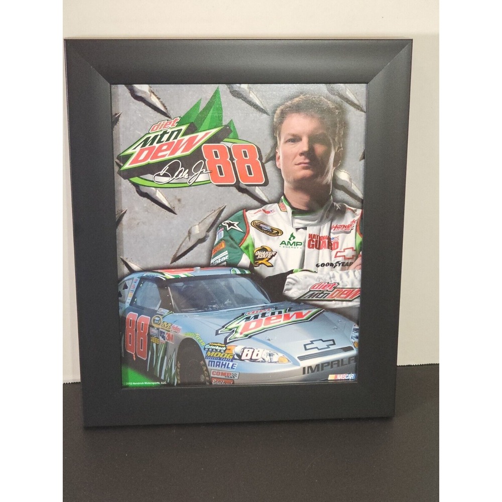 dale earnhardt jr Plaque #88 Diet Mountain Dew 2012